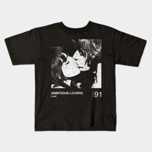 Ambitious Lovers / Minimalist Graphic Design Fan Artwork Kids T-Shirt